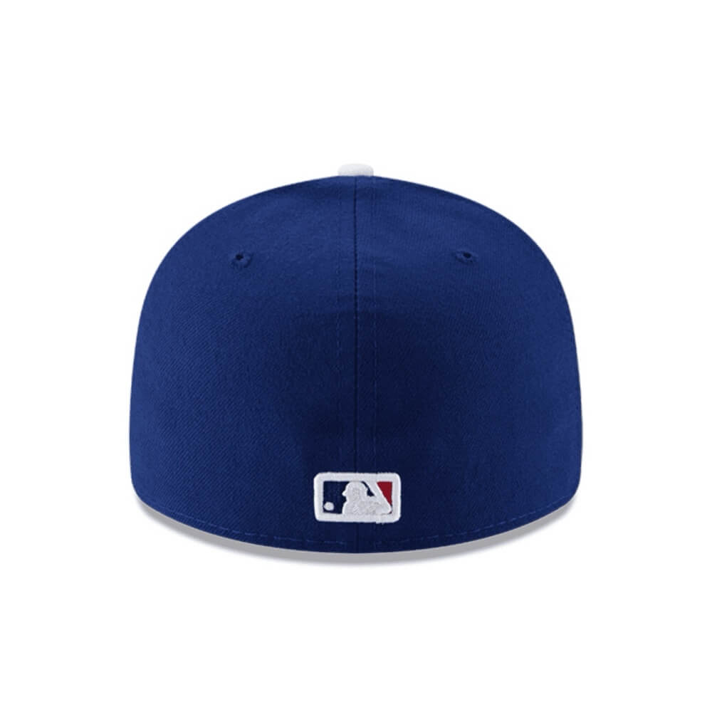 NEW ERA 59FIFTY MLB LOW PROFILE LA DODGERS GORRA CERRADA AZUL LOGO BLANCO