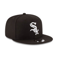 NEW ERA 9FIFTY MLB WHITE SOX GORRA BASICA MVP AJUSTABLE NEGRA LOGO BLANCO