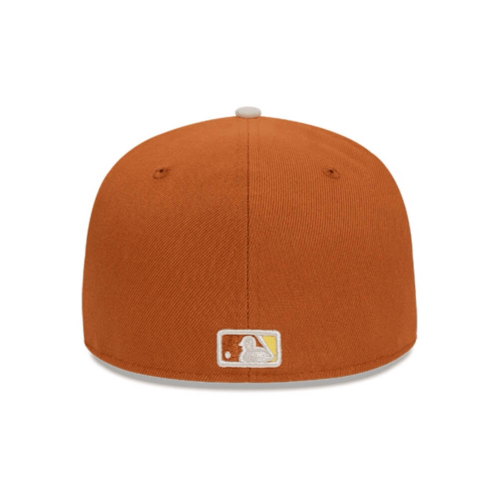 NEW ERA 59FIFTY MLB BOUCLE PITTSBURGH PIRATES GORRA CERRADA CONTEMPORANY CAFE LOGO BEIGE