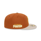 NEW ERA 59FIFTY MLB BOUCLE PITTSBURGH PIRATES GORRA CERRADA CONTEMPORANY CAFE LOGO BEIGE
