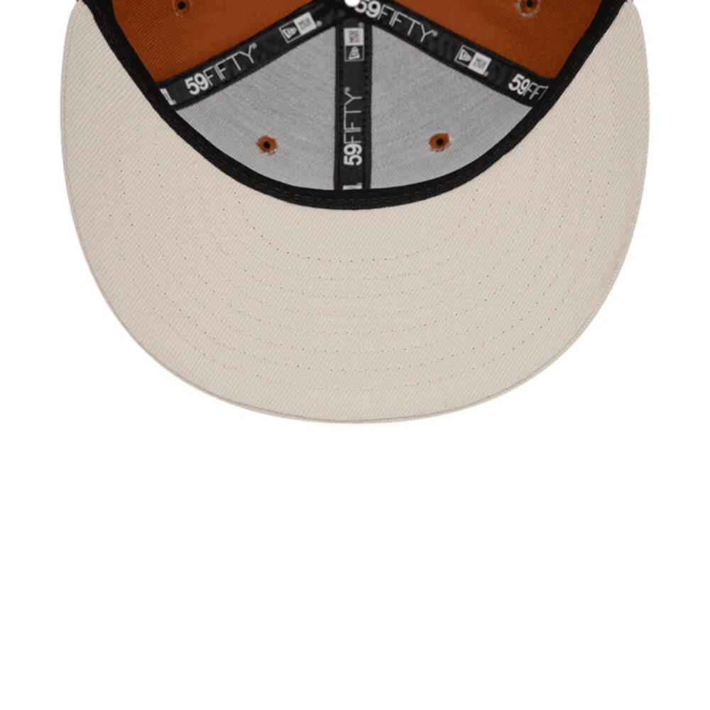 NEW ERA 59FIFTY MLB BOUCLE PITTSBURGH PIRATES GORRA CERRADA CONTEMPORANY CAFE LOGO BEIGE