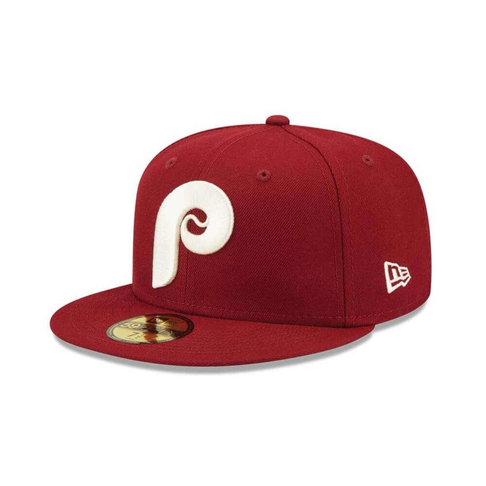 NEW ERA 59FIFTY MLB PHILADELPHIA PHILLIES LOGO BLANCO GORRA CERRADA RO Libur