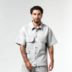 AP CROWN INSTINCT CAMISA MIGTHEN DE BOTONES REGULAR GRIS