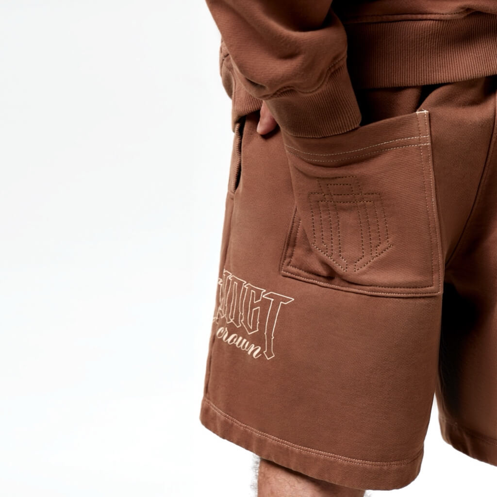 AP CROWN INSTINCT SHORTS GENE REGULAR CAFE