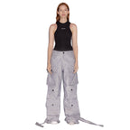 DO OVER LAB SPOON FULL POCKET PANTALON DE MUJER GRIS