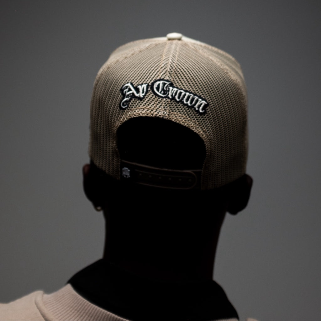 AP CROWN INSTINCT GORRA AJUSTABLE FULL BEIGE