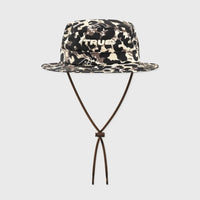 TRUE INTUITION FISHER HAT LEOPARD CAFE