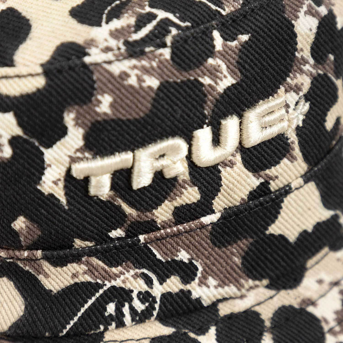 TRUE INTUITION FISHER HAT LEOPARD CAFE