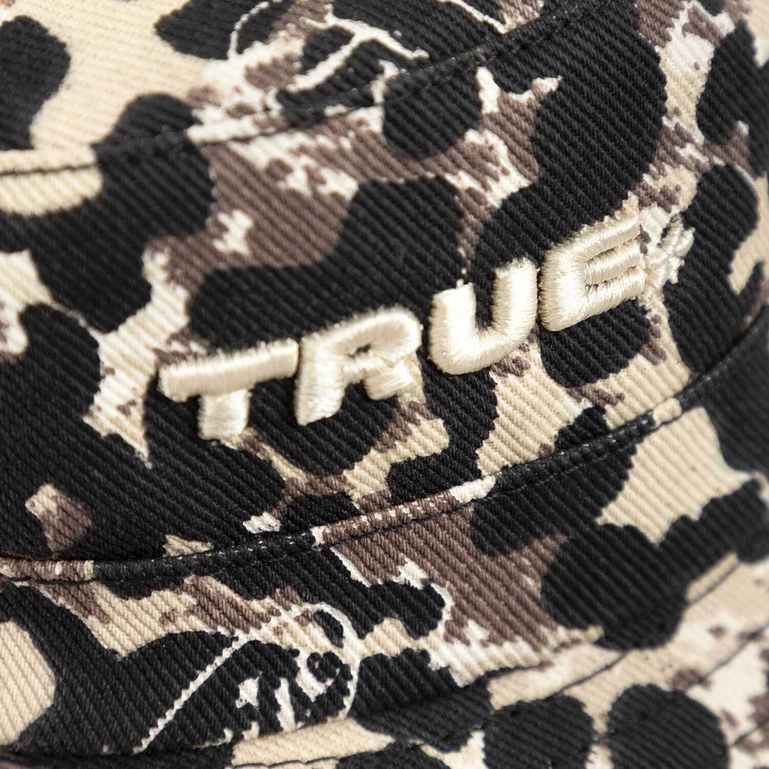 TRUE INTUITION FISHER HAT LEOPARD CAFE