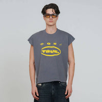 TRUE TOO BRIGHT TO MISS INTUITION CAMISETA SIN MANGAS GRIS