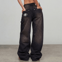 TRUE INTUITION DENIM PANTS NEGROS