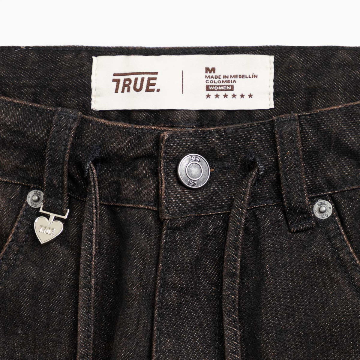 TRUE INTUITION DENIM PANTS NEGROS