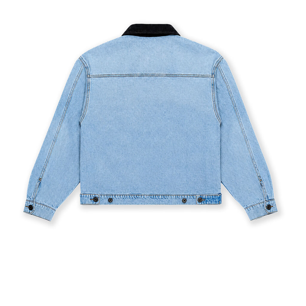 SON OF SON NEGOCIOS DE FAMILIA SOFS CHAQUETA DENIM AZUL