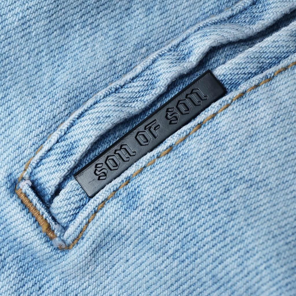 SON OF SON NEGOCIOS DE FAMILIA SOFS CHAQUETA DENIM AZUL