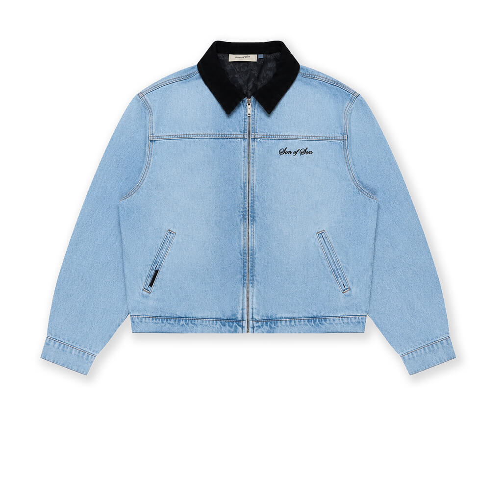 SON OF SON NEGOCIOS DE FAMILIA SOFS CHAQUETA DENIM AZUL