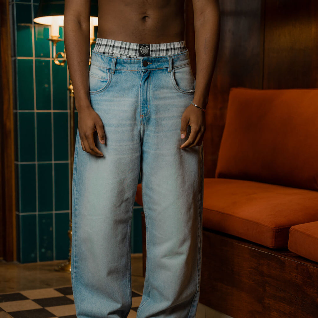 ASTRONOMIC RELAXED FIT JEAN AZUL
