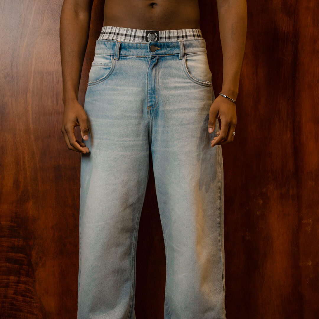 ASTRONOMIC RELAXED FIT JEAN AZUL