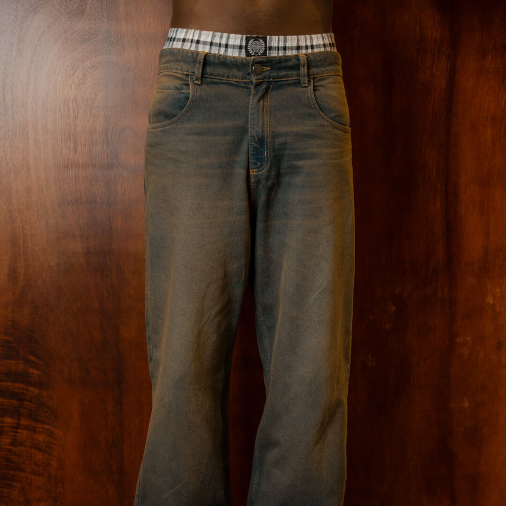 ASTRONOMIC RELAXED FIT JEAN NEGRO