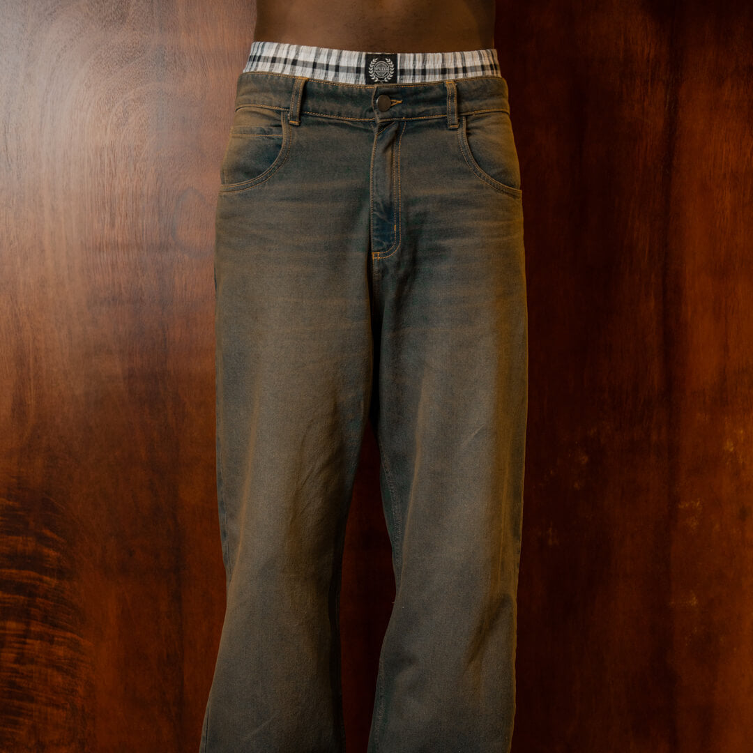 ASTRONOMIC RELAXED FIT JEAN NEGRO