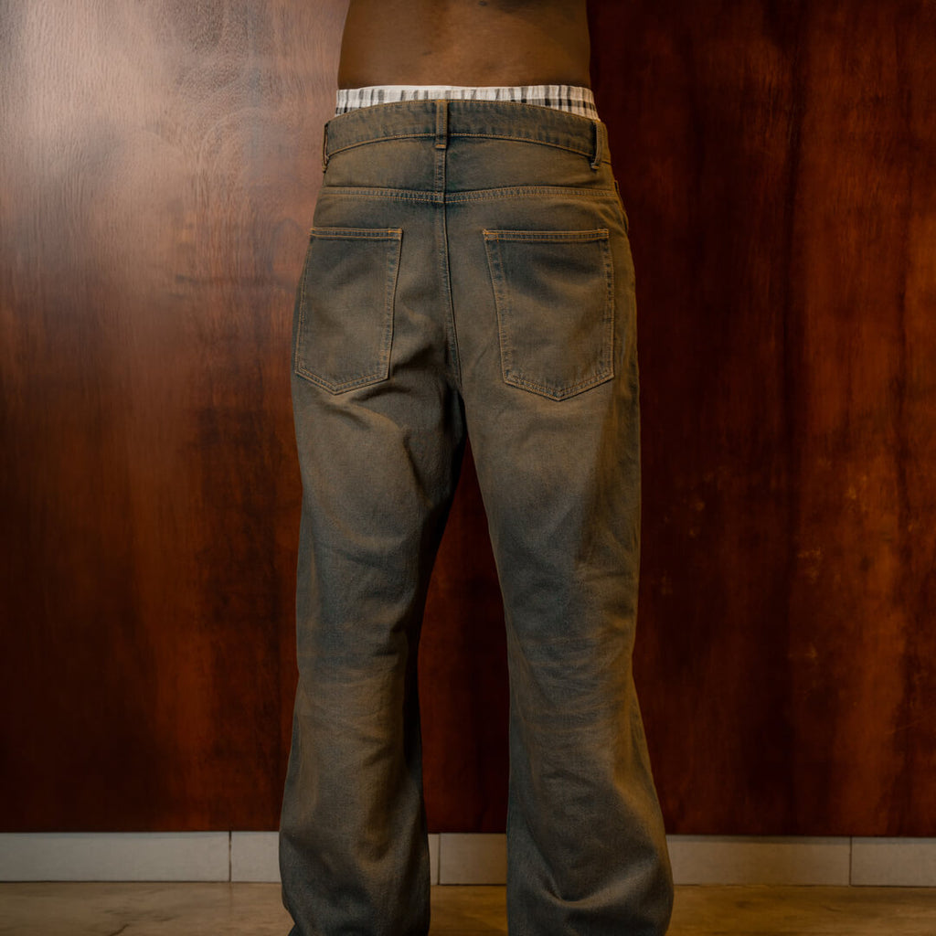 ASTRONOMIC RELAXED FIT JEAN NEGRO