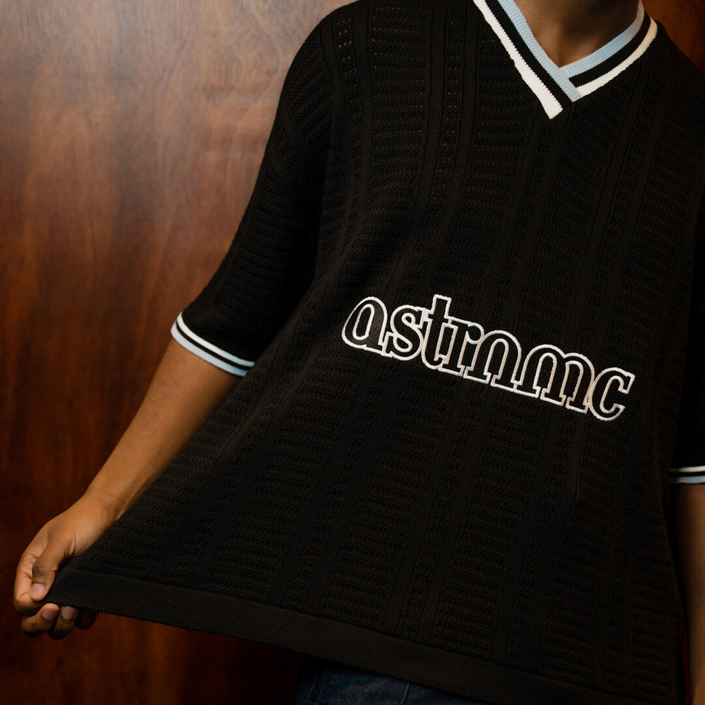 ASTRONOMIC JERSEY TEJIDO MARINA NEGRO
