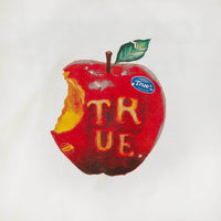 TRUE TOO FRESH TO FAKE IT JUICY CAMISETA BOXY BEIGE