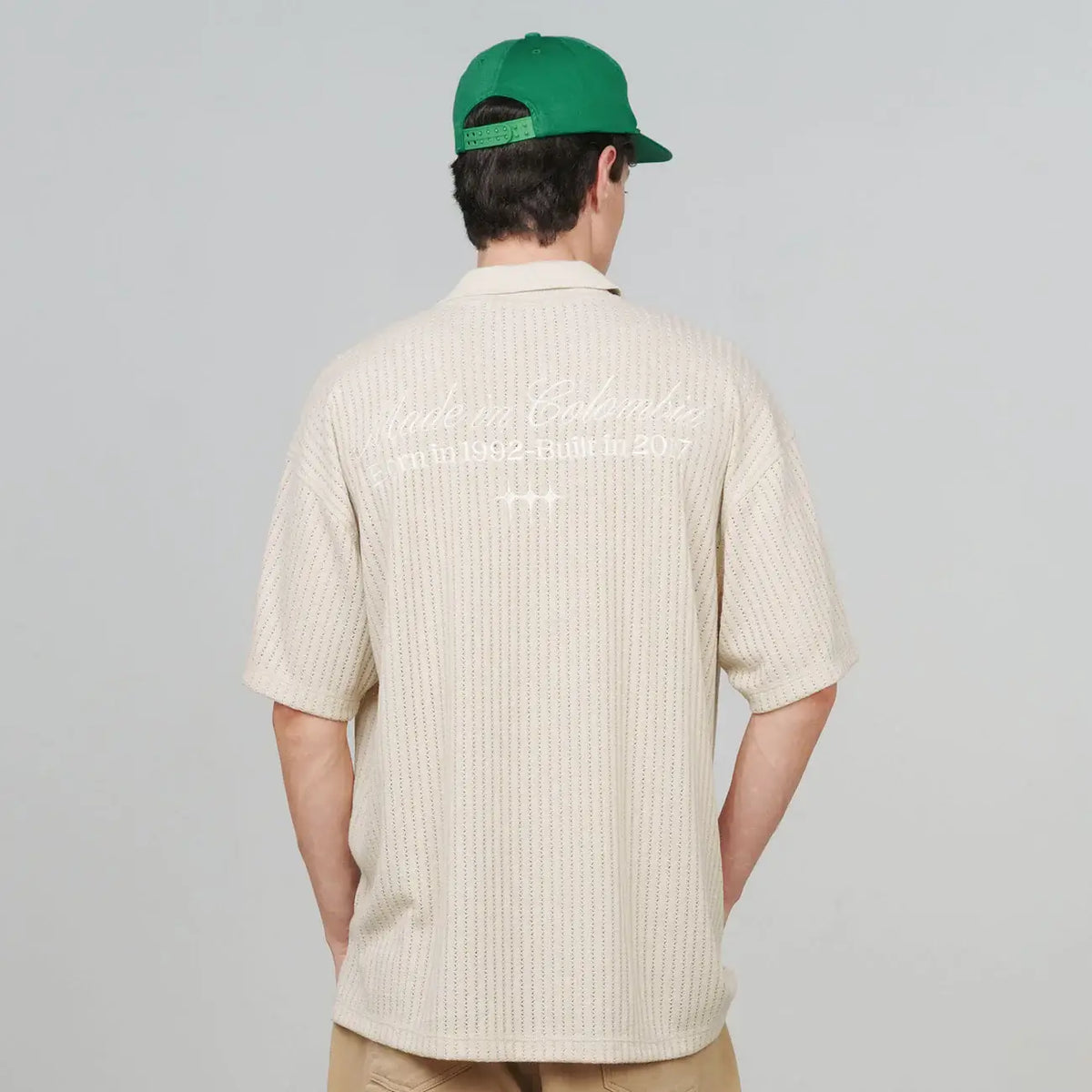 TRUE KNIT RESORT POLO CAMISETA BEIGE