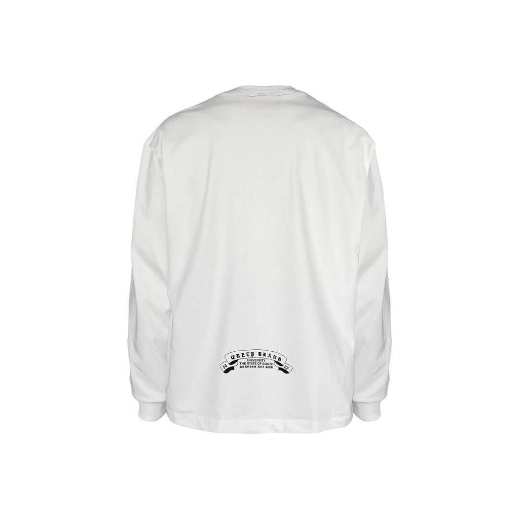 CREEP BRAND CAMISETA MANGA LARGA CAVIAR BLANCA