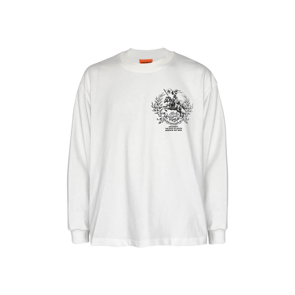 CREEP BRAND CAMISETA MANGA LARGA CAVIAR BLANCA