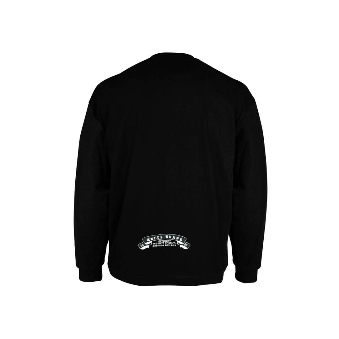 CREEP BRAND CAMISETA MANGA LARGA CAVIAR NEGRA