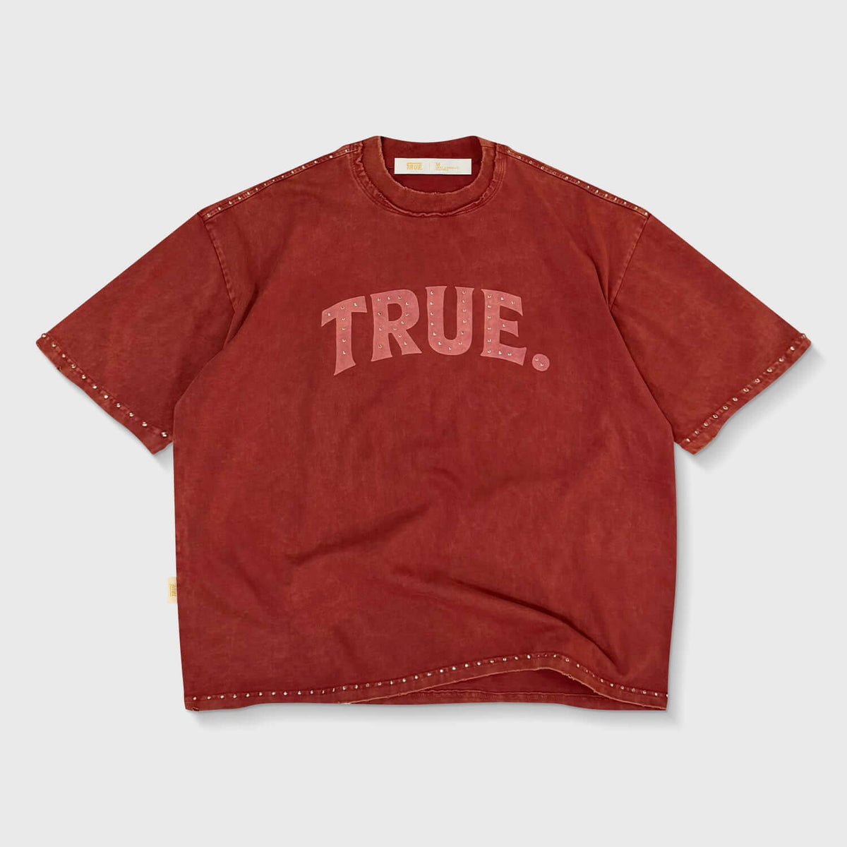 TRUE LATINO VINTAGE CAMISETA BOXY ROJA