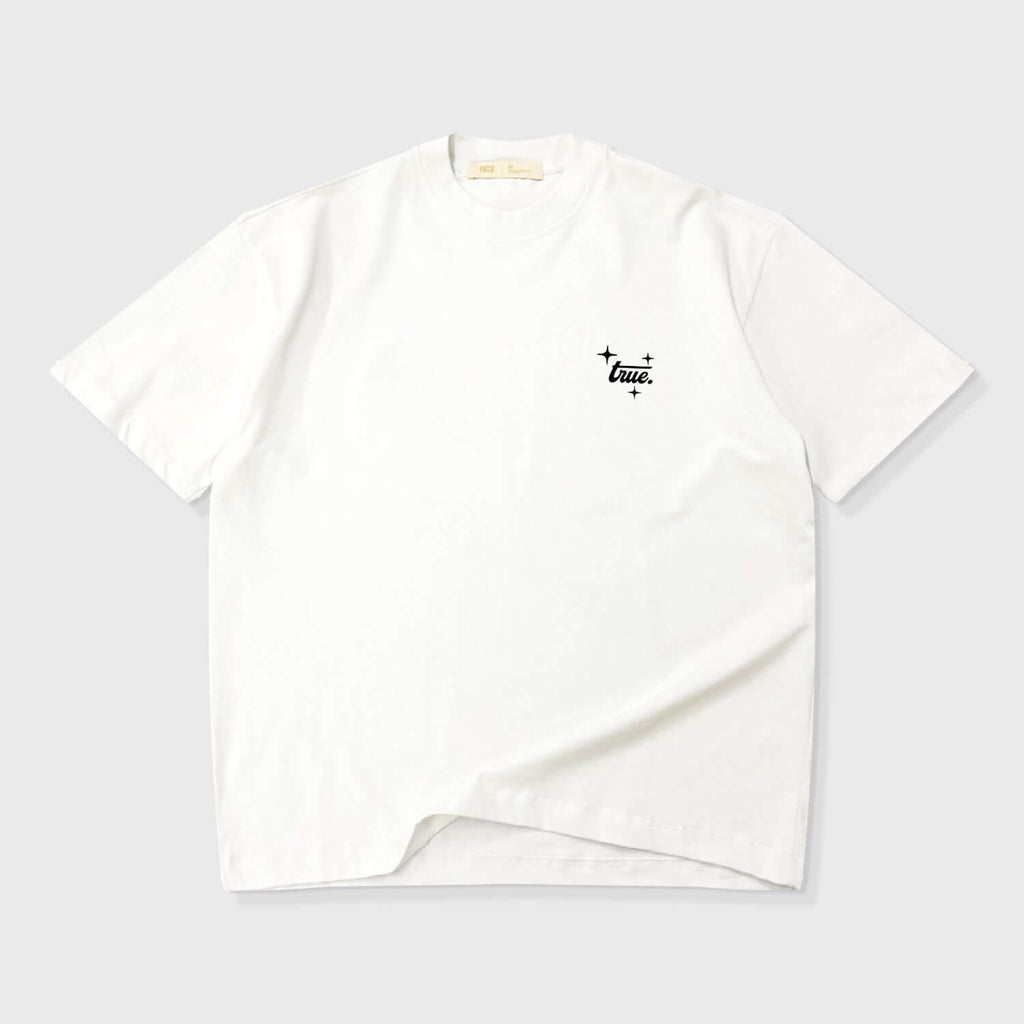 TRUE LATINOS CAMISETA OVERSIZE BEIGE