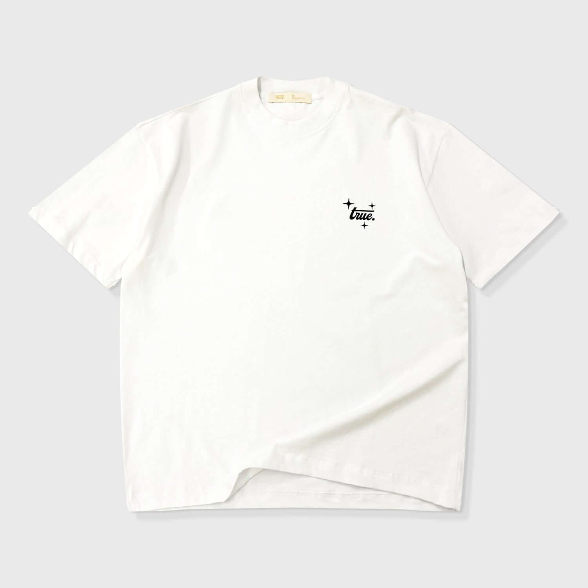 TRUE LATINOS CAMISETA OVERSIZE BEIGE