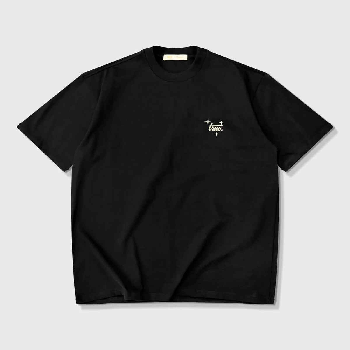 TRUE LATINOS CAMISETA OVERSIZE NEGRA