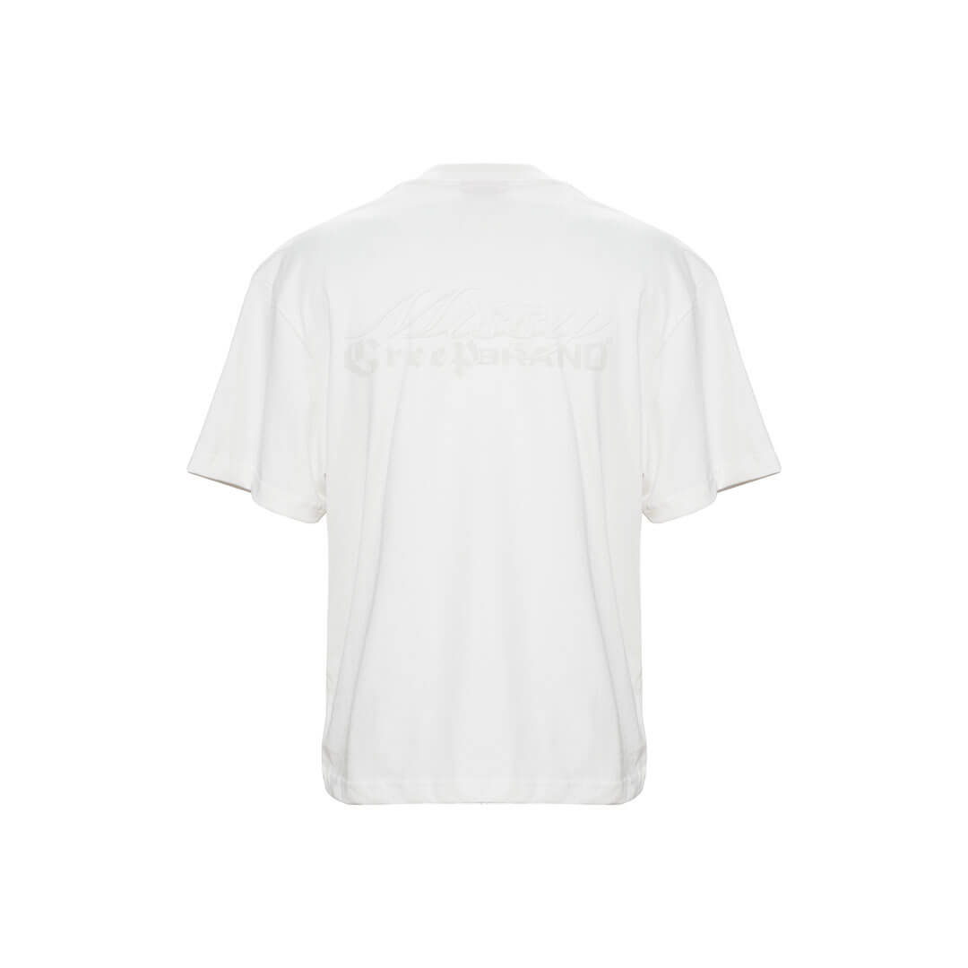 CREEP MISSY GRAFFITI CAMISETA OVERSIZED BLANCA
