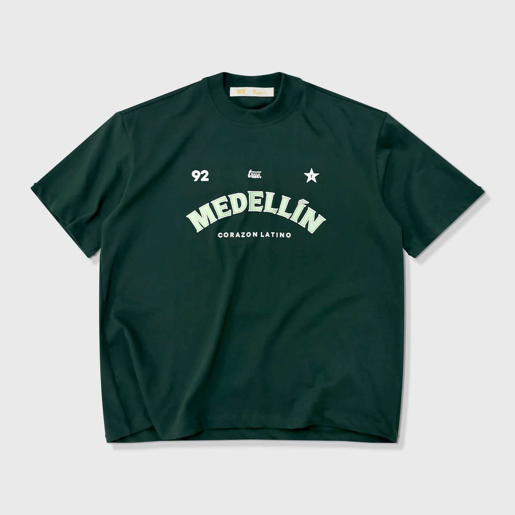 TRUE MEDELLIN LATIN HEART CAMISETA VERDE