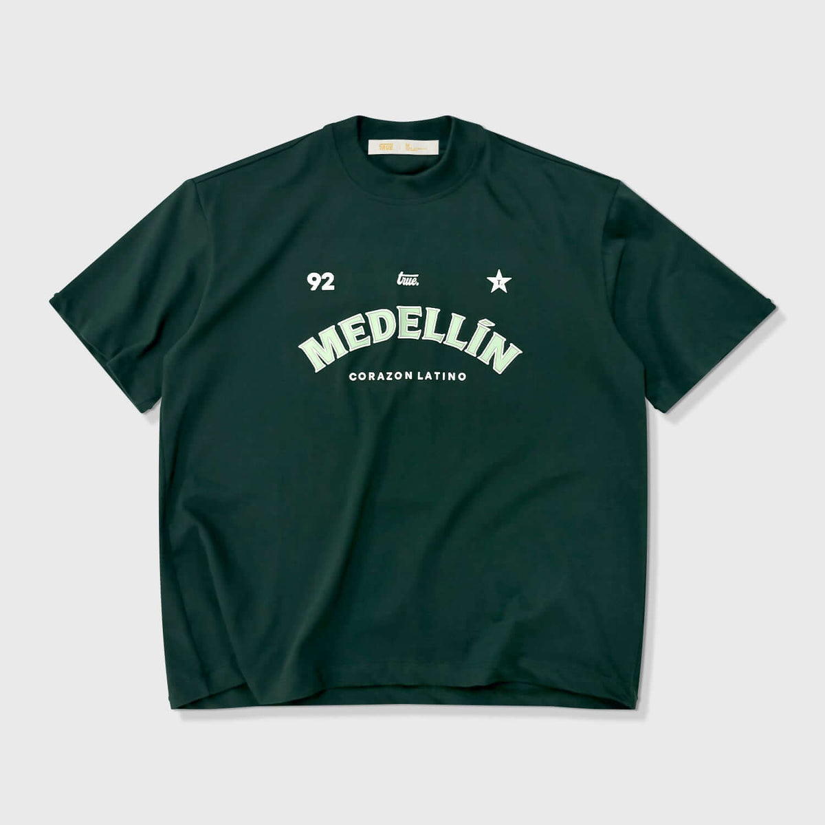 TRUE MEDELLIN LATIN HEART CAMISETA VERDE