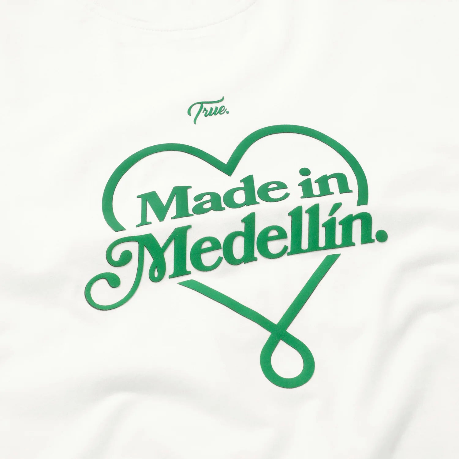 TRUE MEDELLIN OVERSIZED T-SHIRT CAMISETA BEIGE
