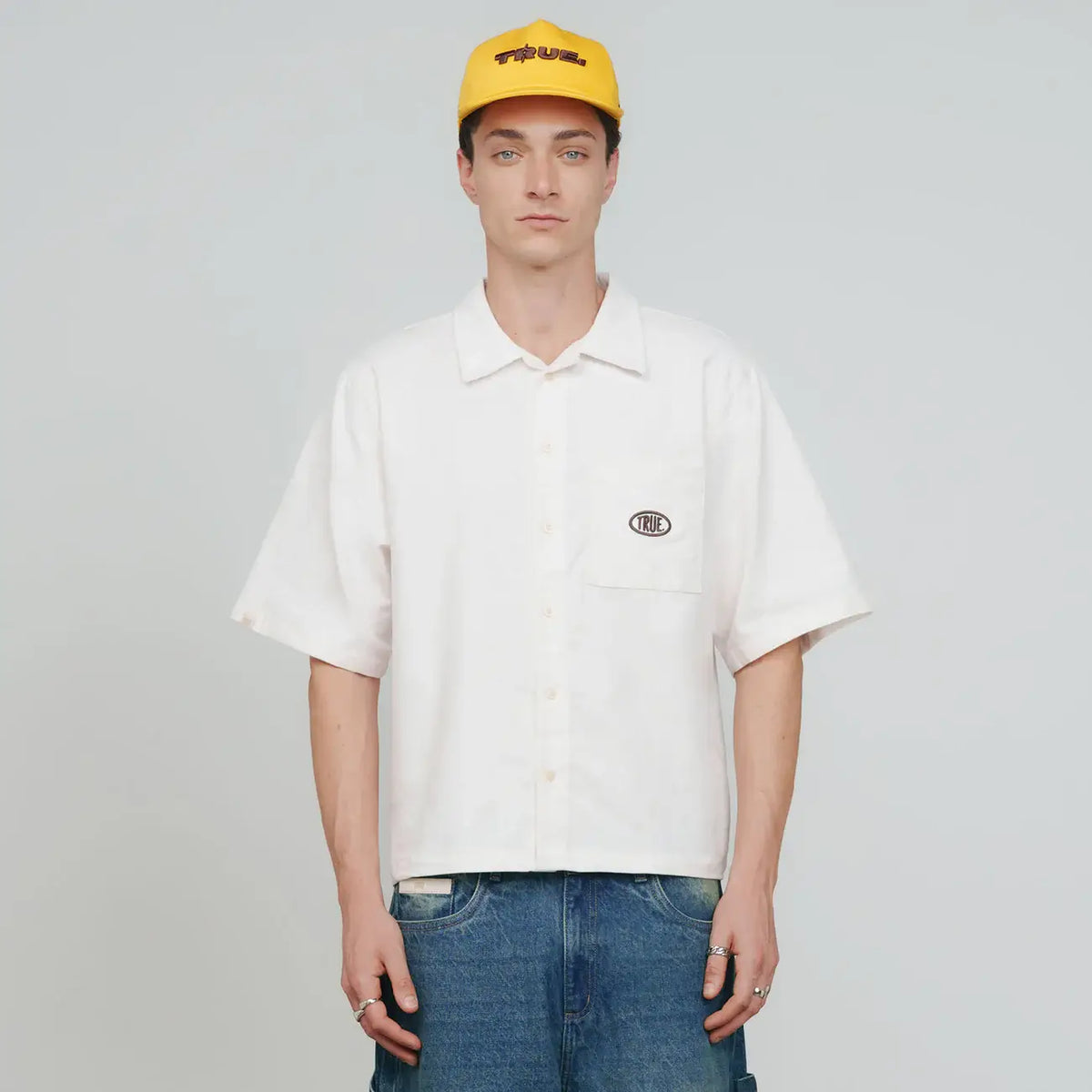TRUE PRELUDE MIDNIGHT CORDUROY CAMISA BEIGE