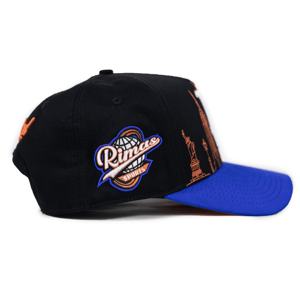 KINGS BRED X RIMAS SPORTS ALVAREZ 4 GORRA AJUSTABLE NEGRA / AZUL