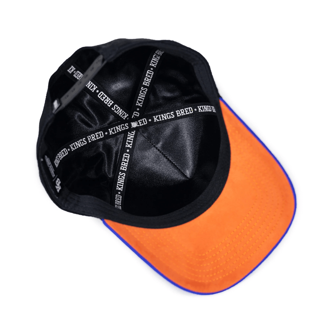 KINGS BRED X RIMAS SPORTS ALVAREZ 4 GORRA AJUSTABLE NEGRA / AZUL