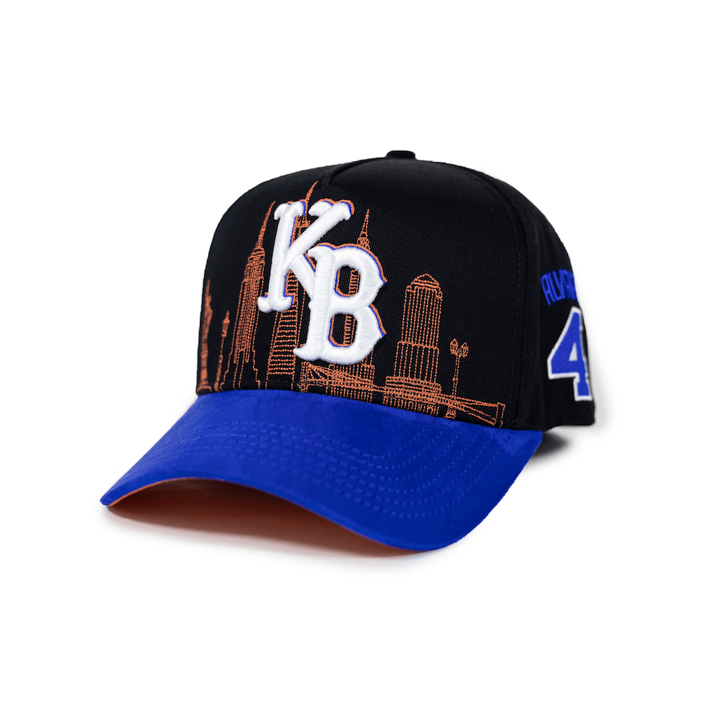 KINGS BRED X RIMAS SPORTS ALVAREZ 4 GORRA AJUSTABLE NEGRA / AZUL