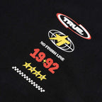 TRUE NO FINISH LINE OVERSIZED T-SHIRT CAMISETA NEGRA