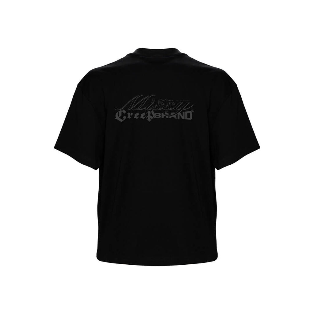 CREEP MISSY PANTERA CAMISETA OVERSIZED NEGRA