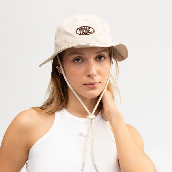 TRUE PARAÍSO FISHER HAT GORROS BEIGE