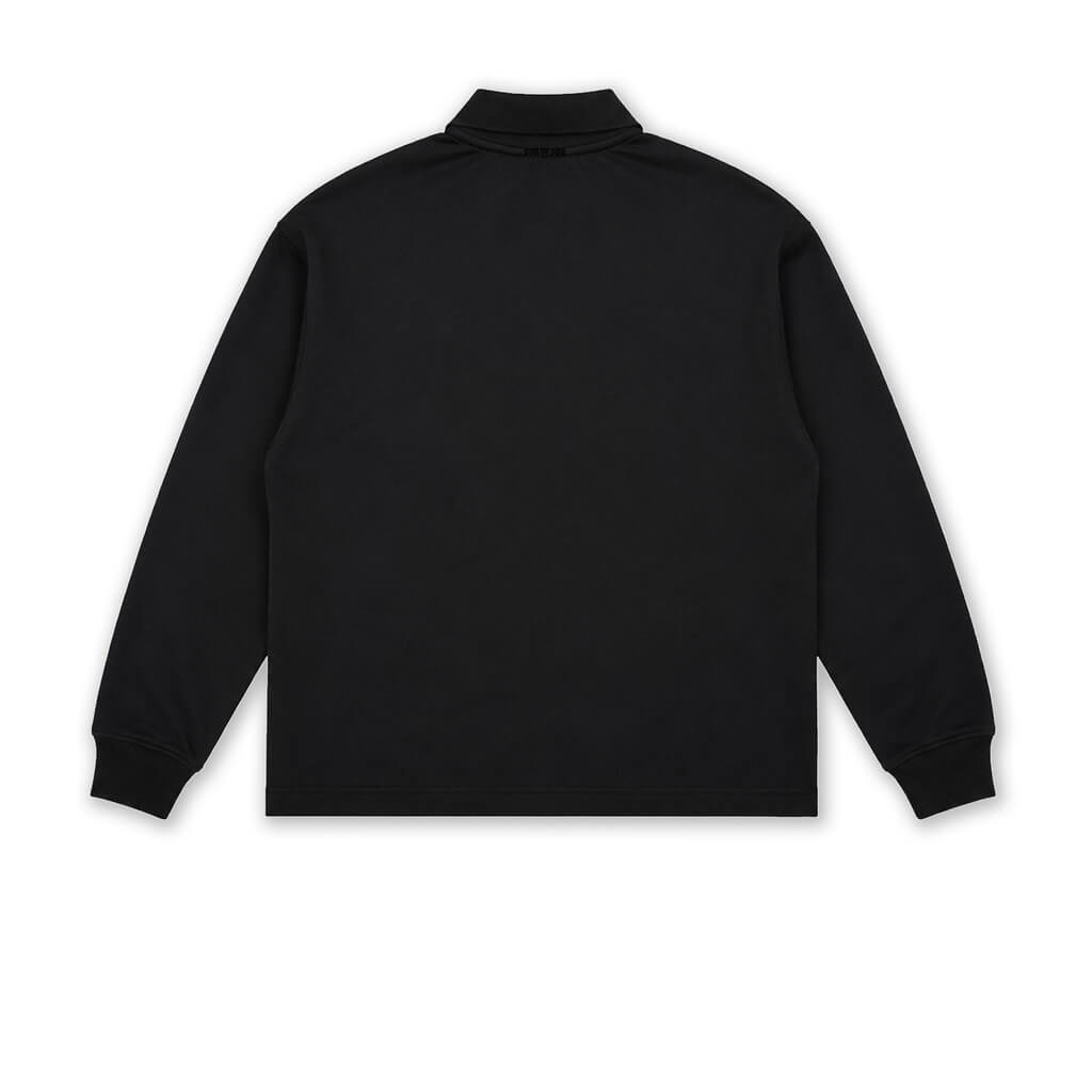 SON OF SON NEGOCIOS DE FAMILIA TRUST POLO MANGA LARGA NEGRO
