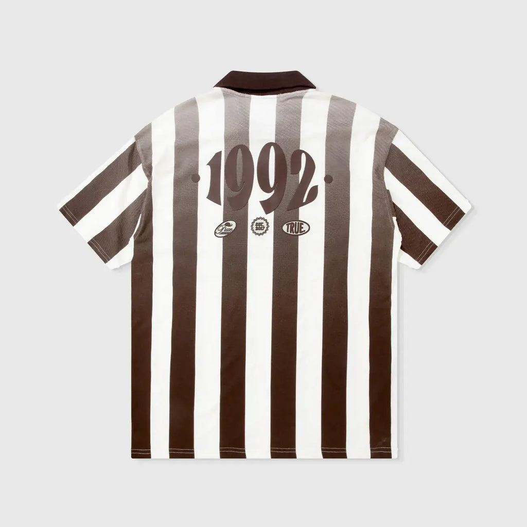 TRUE PARAÍSO OVERSIZED SOCCER T-SHIRT CAMISETA CAFE