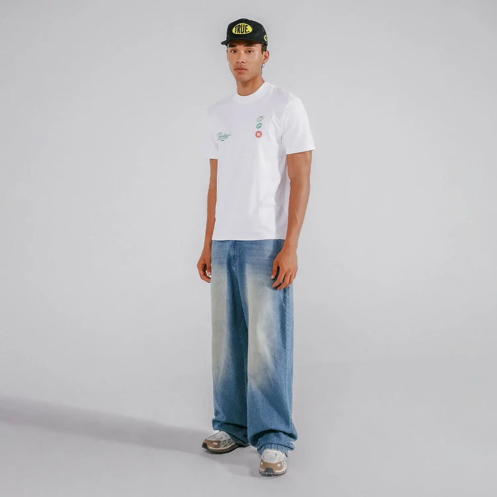 TRUE PARAÍSO REGULAR T-SHIRT CAMISETA BLANCA