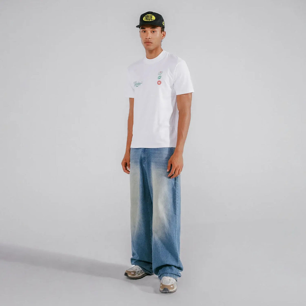 TRUE PARAÍSO REGULAR T-SHIRT CAMISETA BLANCA