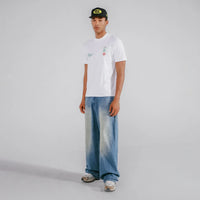 TRUE PARAÍSO REGULAR T-SHIRT CAMISETA BLANCA